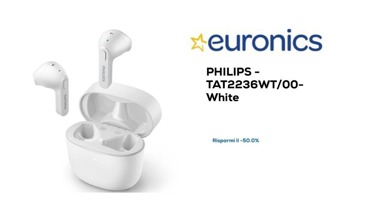 Offerta auricolari Euronics (Foto dal Sito Ufficiale)