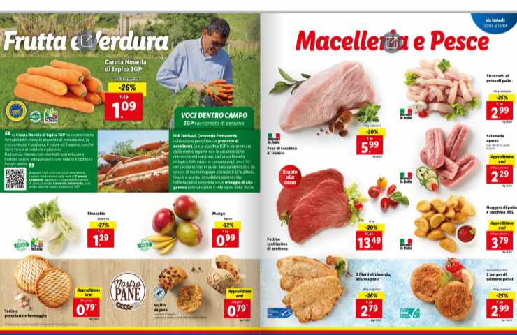 Lidl volantino settimana