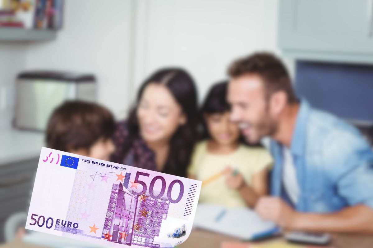 Bonus figli 500 euro una tantum